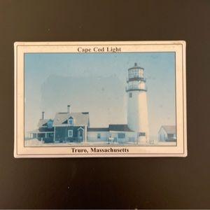 Fridge Magnet Massachusetts Cape Cod MA Nauset Nobska Lighthouse Travel Souvenir